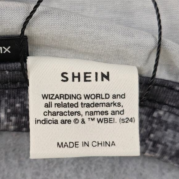 NWT Harry Potter T Shirt Size XL by Shein Gray - Picture 11 of 16